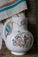 Load image into Gallery viewer, Antique French Terre de Fer Pitcher
