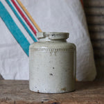 Load image into Gallery viewer, Antique French Caviar Stoneware Pot
