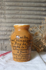 Load image into Gallery viewer, Rare Antique French Maille Vinaigrier Pot
