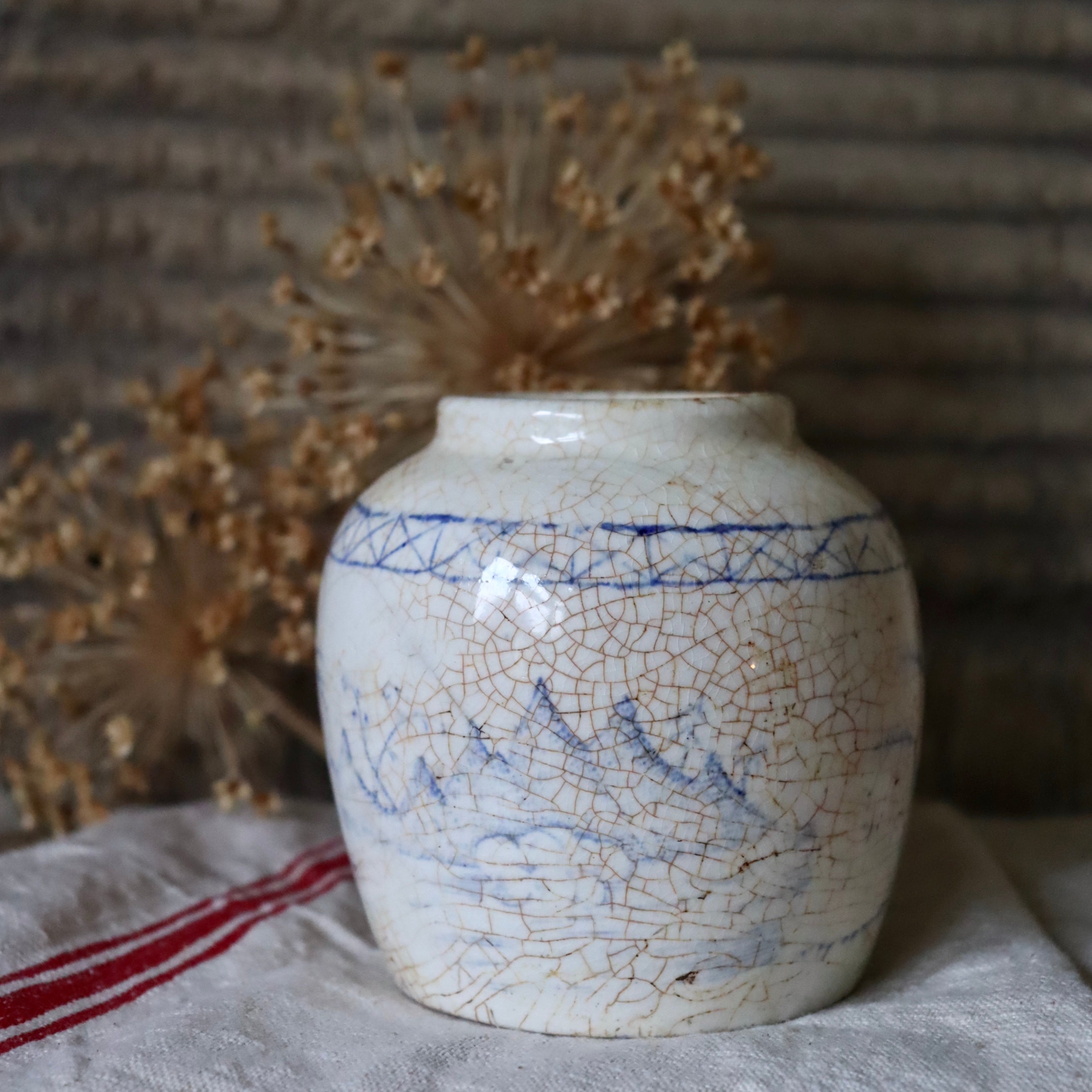 Antique Stoneware Ginger Jar