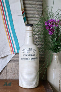 Plynine Coy. Ltd. Edinburgh Household Ammonia Bottle