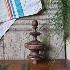 Rustic French Wooden Finials