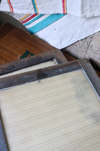 Vintage School Writing Boards