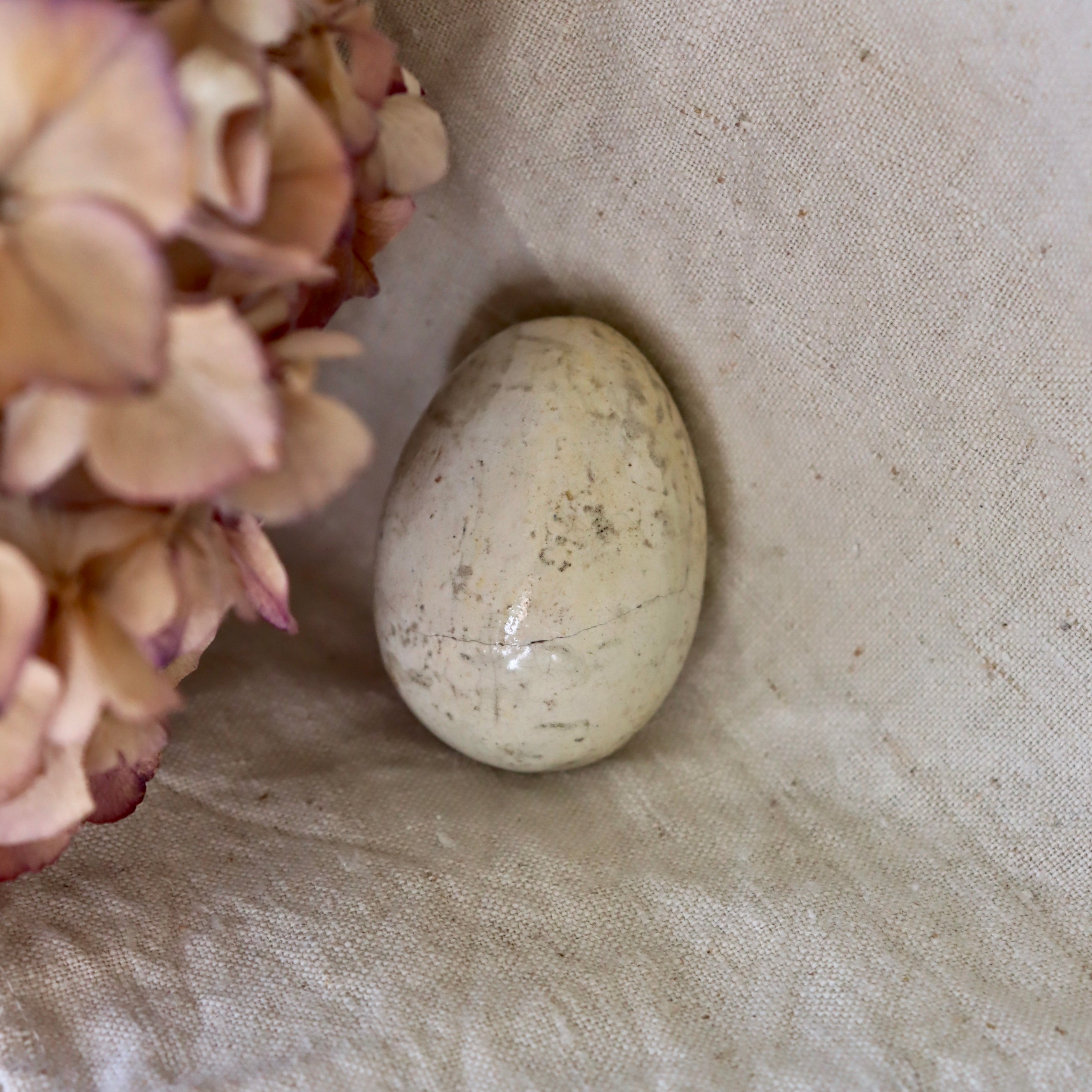 Antique Ceramic Broody Eggs