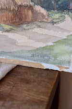Load image into Gallery viewer, French Country Farmhouse Watercolour Painting

