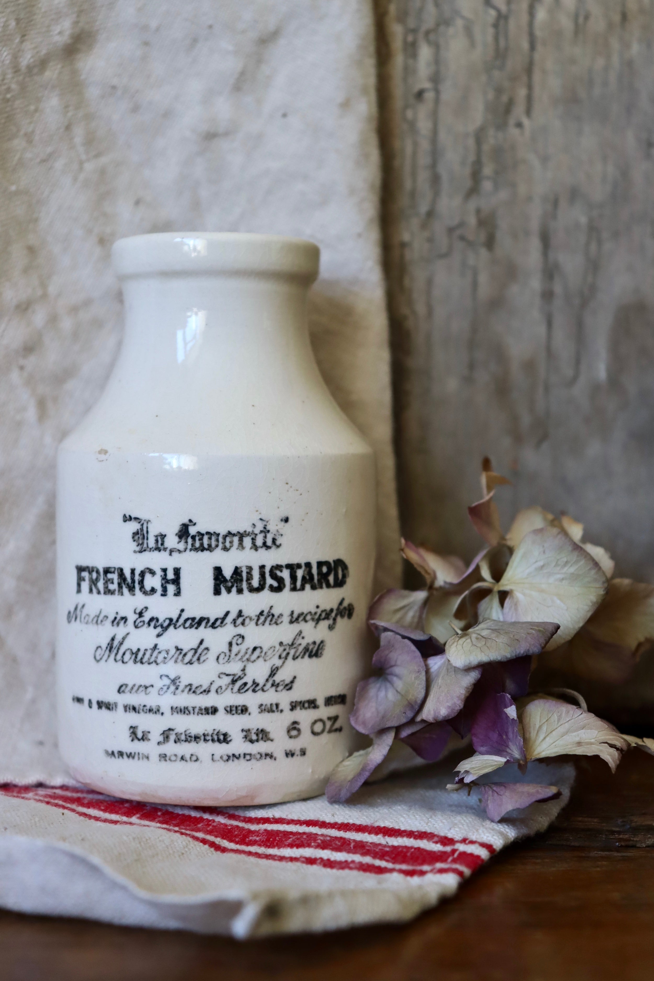La Favorite French Mustard Pot