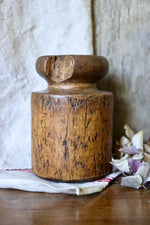 Load image into Gallery viewer, Rustic Vintage Wooden Pie Mould
