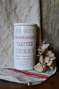 Antique Horner's Devonshire Clotted Cream Pot