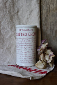 Antique Horner's Devonshire Clotted Cream Pot