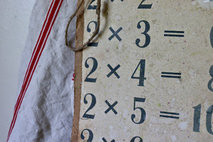 Vintage Times Table Board