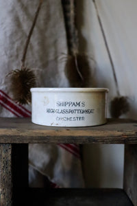 Antique Shippam's Potted Meat Pot
