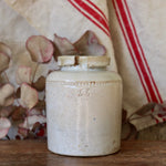 Load image into Gallery viewer, Antique French Caviar Stoneware Pot
