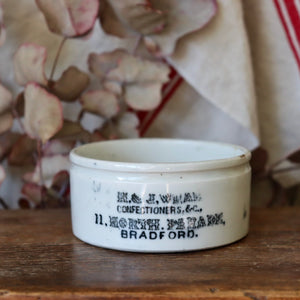 Antique H&J Wear Confectioners & C. Pot