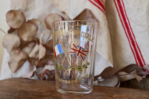 1908 L'Entente Cordiale Glass Beaker